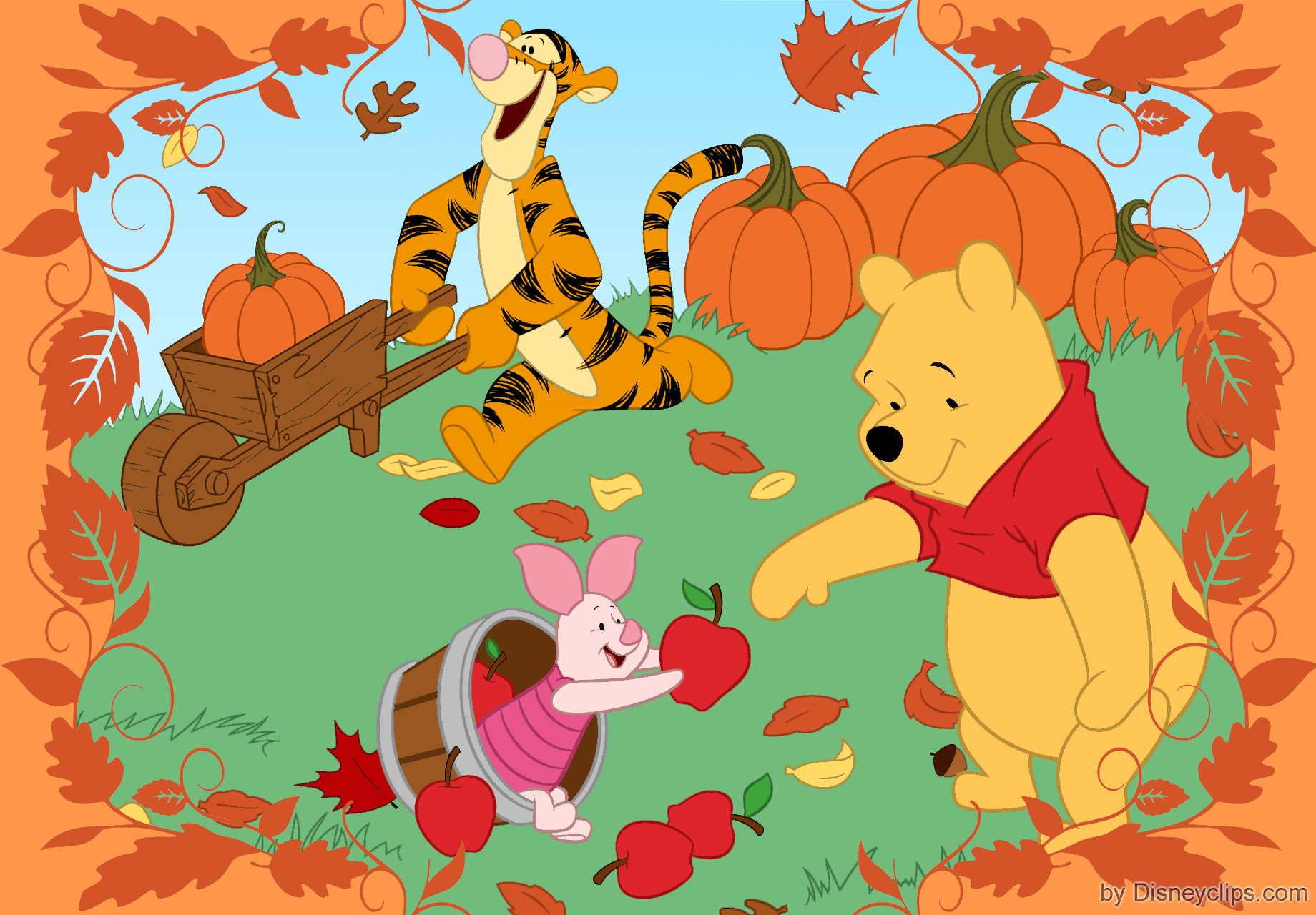 Winnie the Pooh autunno amici, 1840x1280 HD, PC