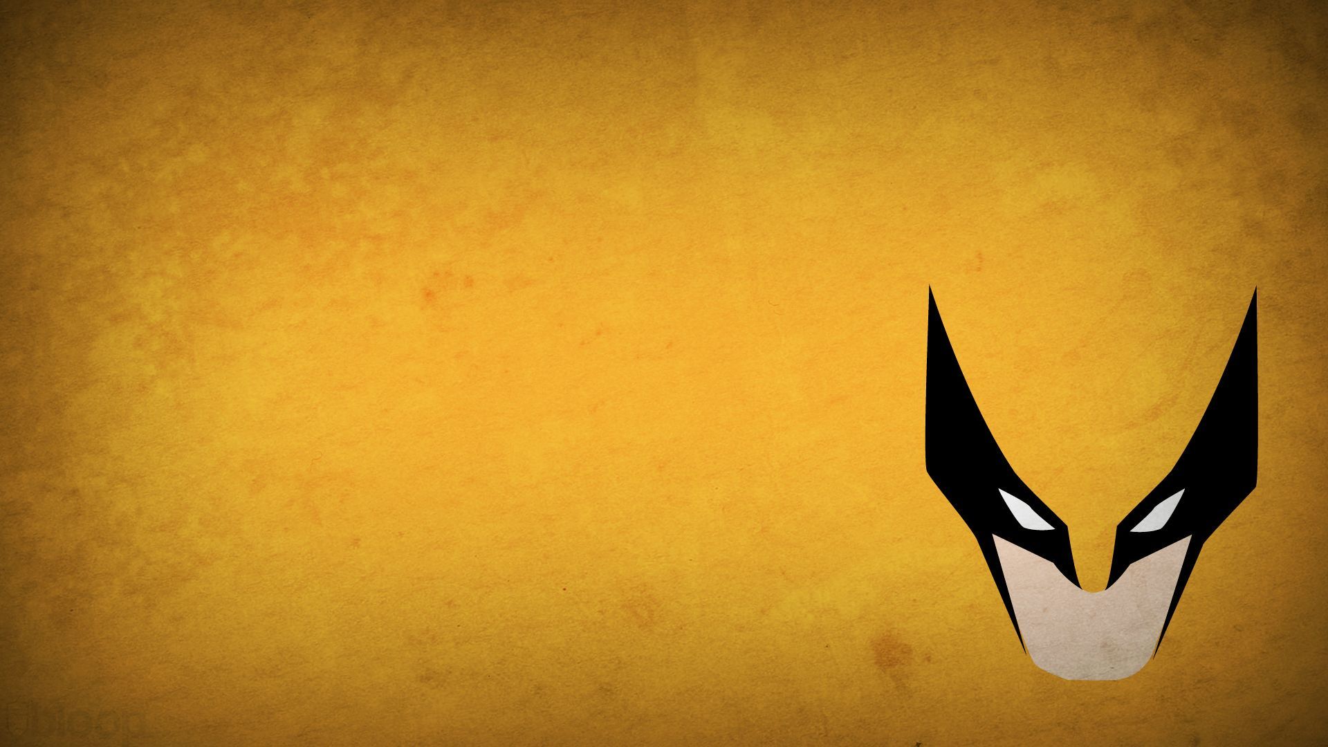 Wolverine maschera minimalista giallo, 1920x1080 Full HD 1080p, Laptop