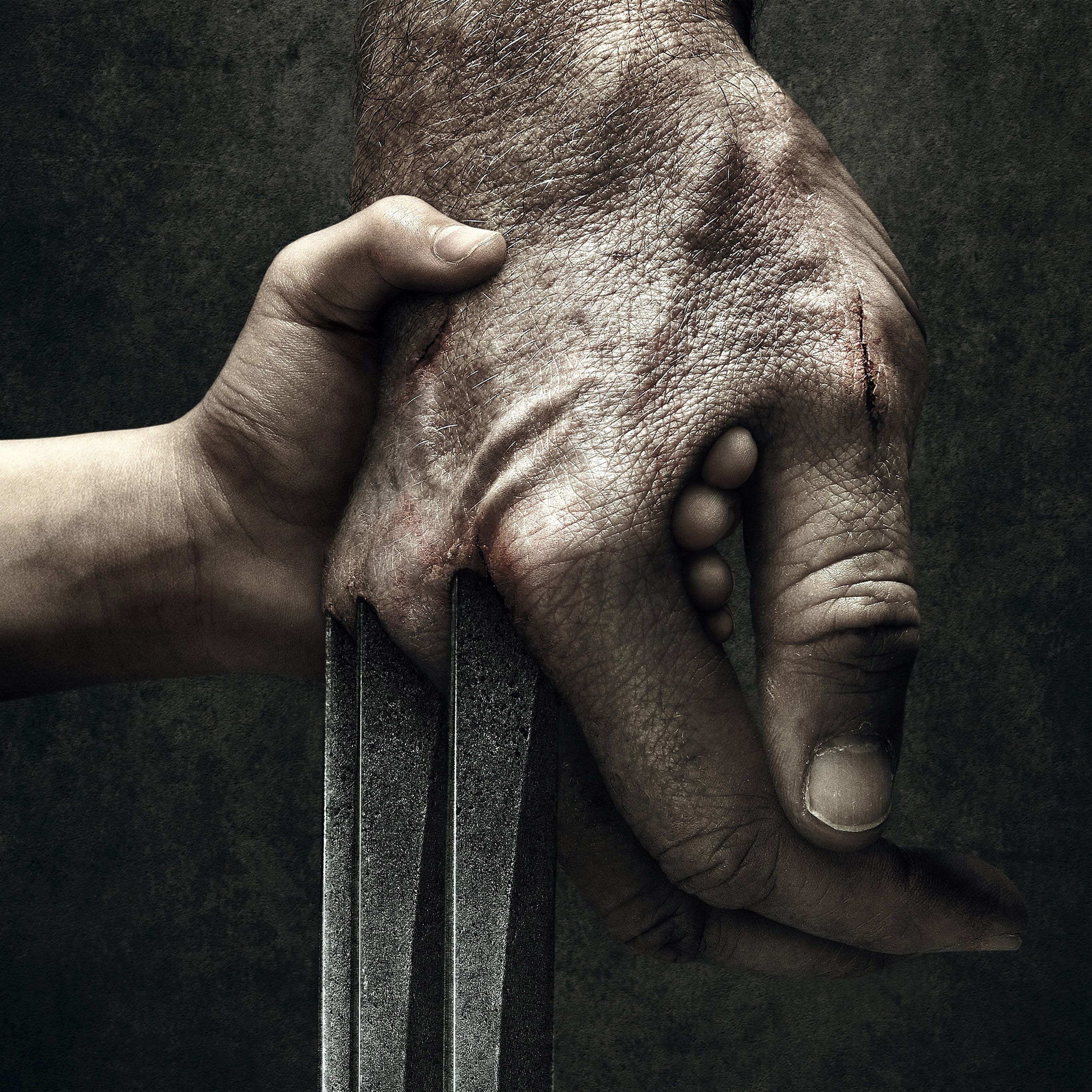Wolverine mano artigli Logan, 2732x2732 2K, PC
