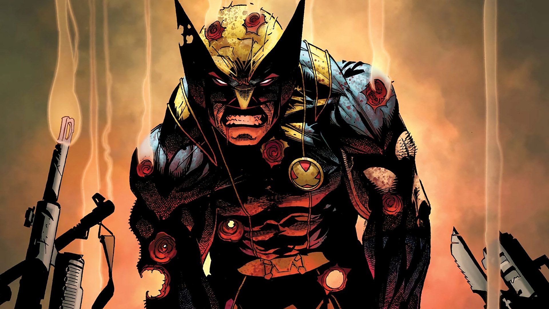 Logan Wolverine artwork corridoio, 1125x2436 Full HD Verticale, Smartphone