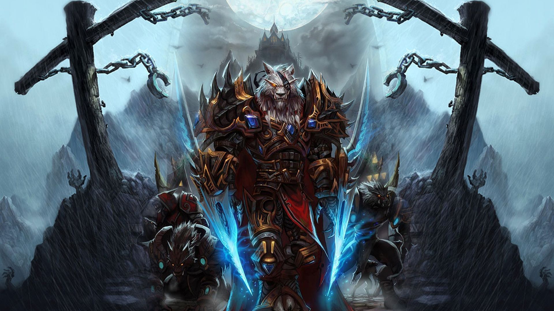 Guerriero orco armatura World of Warcraft, 1920x1080 1080p, Desktop