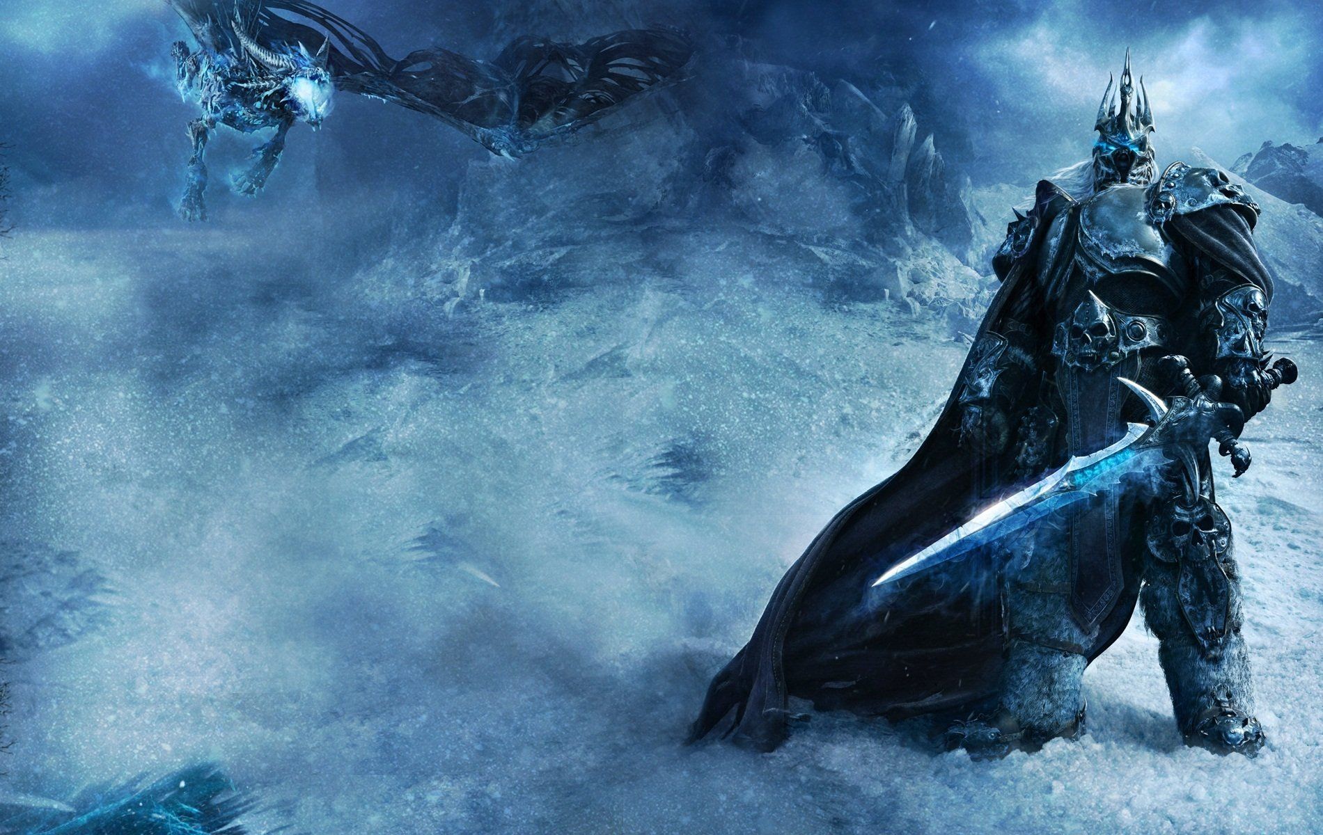 Lich King con spada Frostmourne, 1900x1200 HD Ready, Desktop