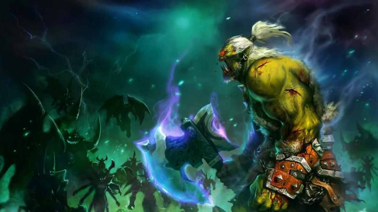 Orco guerriero World of Warcraft, 1210x679 HD, Desktop