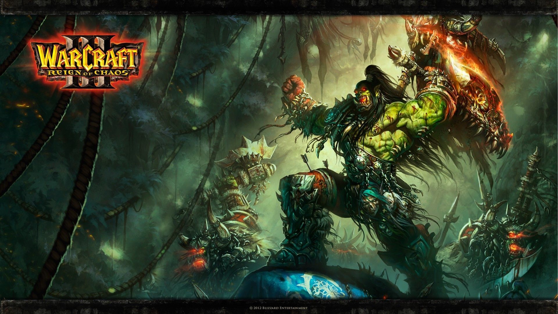 Warcraft III orco guerriero, 1920x1080 Full HD 1080p, Laptop