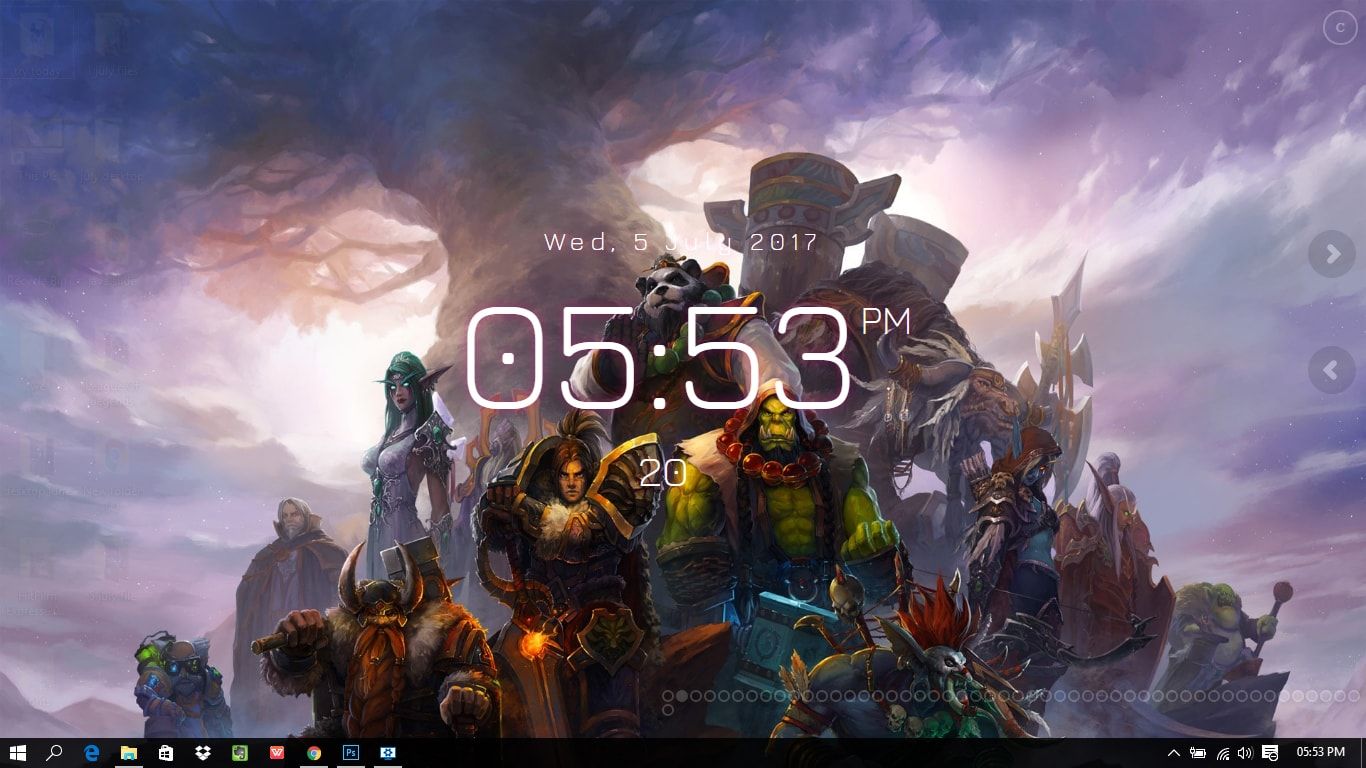 Personaggi World of Warcraft desktop, 1366x768 HD, Desktop