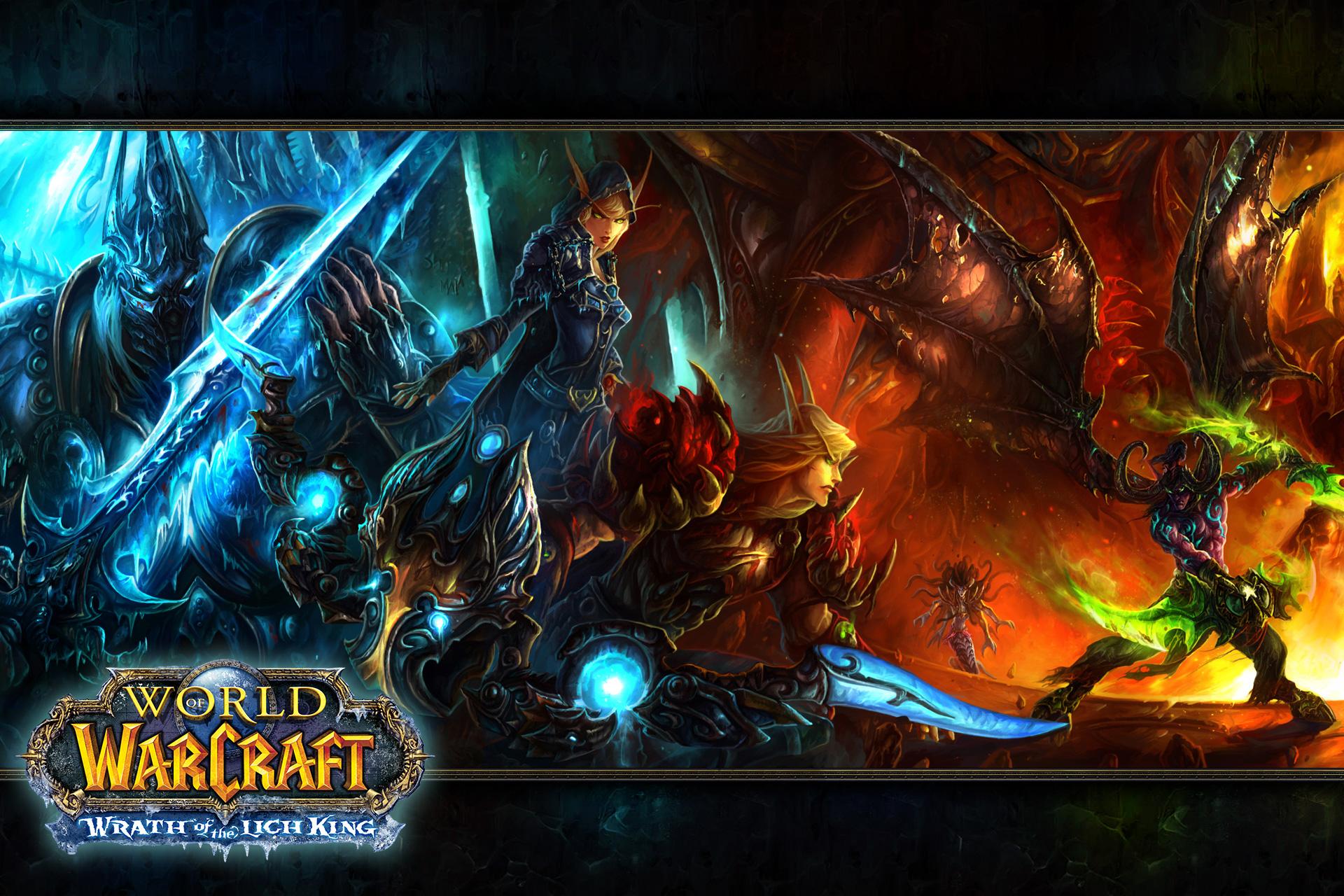 World of Warcraft Wrath Lich King, 1920x1280 WUXGA, PC