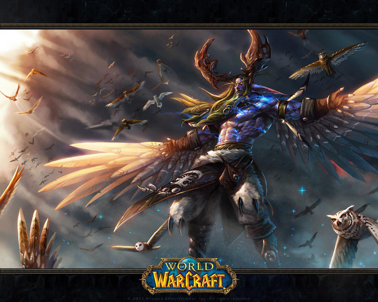 Personaggio alato World of Warcraft, 1280x1024 720p, Laptop