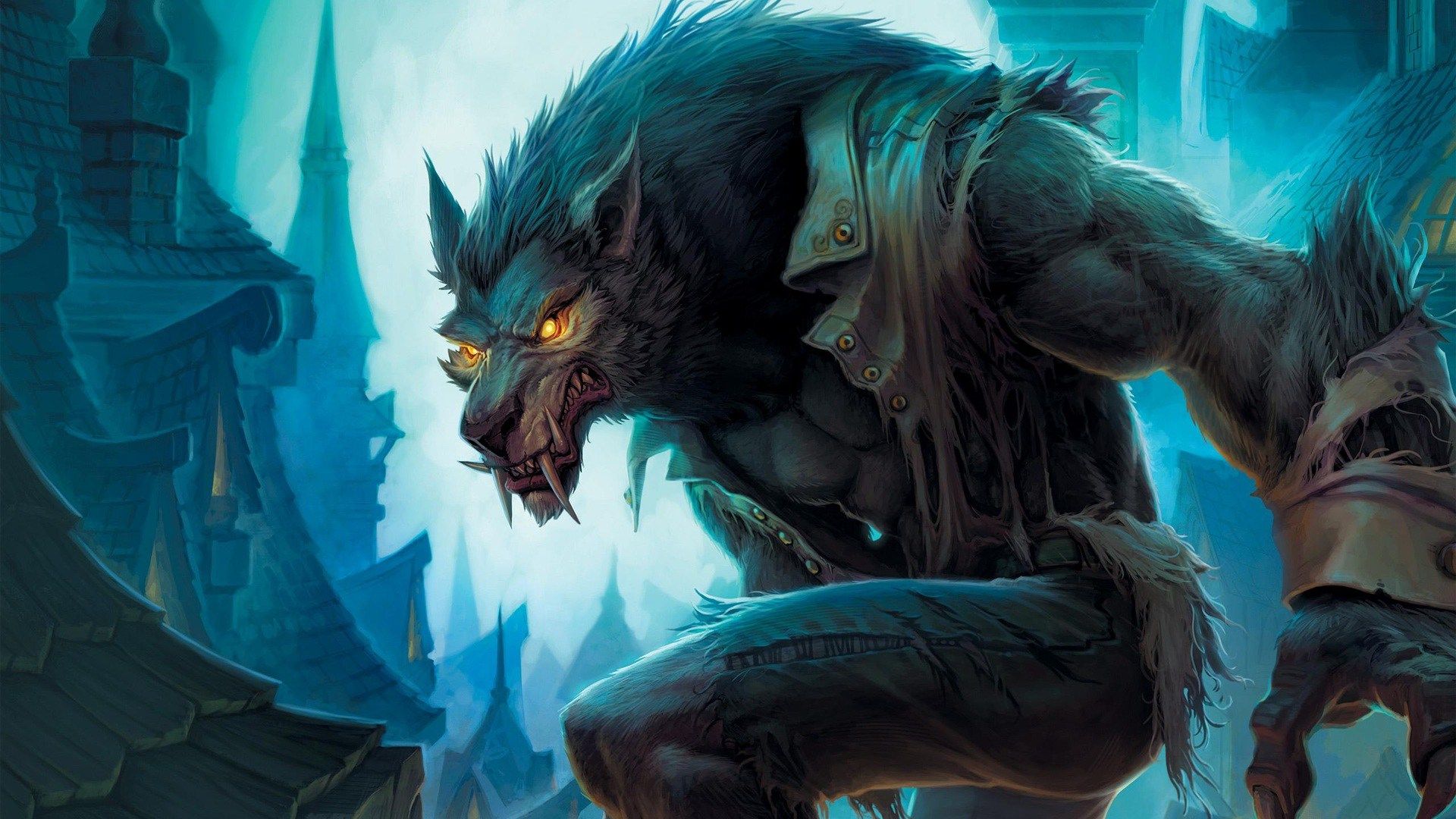 Licantropo World of Warcraft notturno, 1920x1080 Full HD 1080p, Laptop