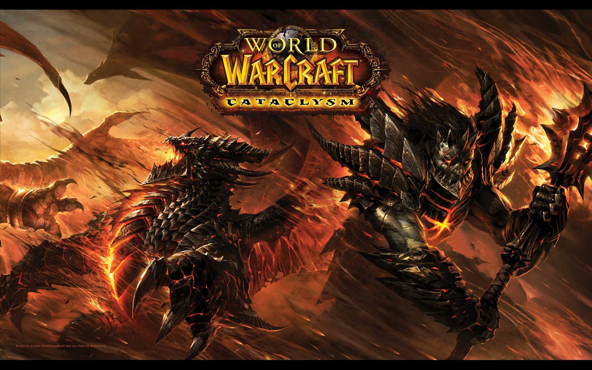 World of Warcraft Cataclysm logo, 1920x1200 Full HD+, Desktop