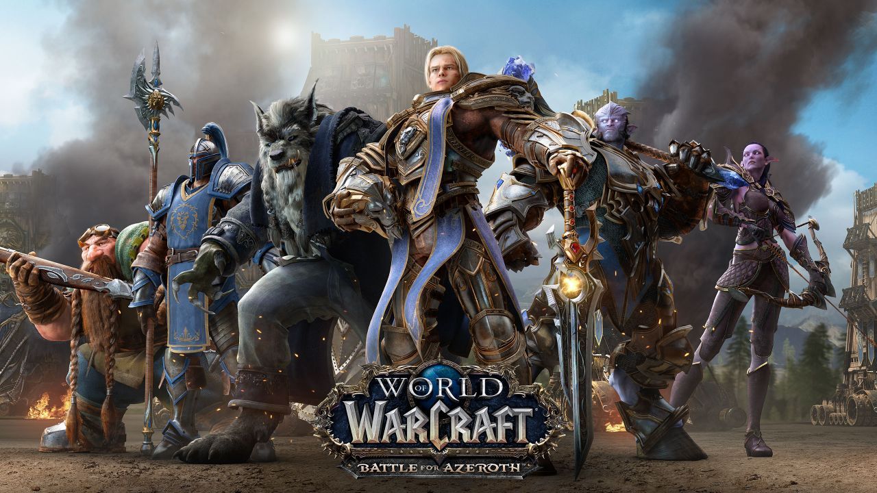 World of Warcraft Battle Azeroth Alliance, 1280x720 HD, Desktop