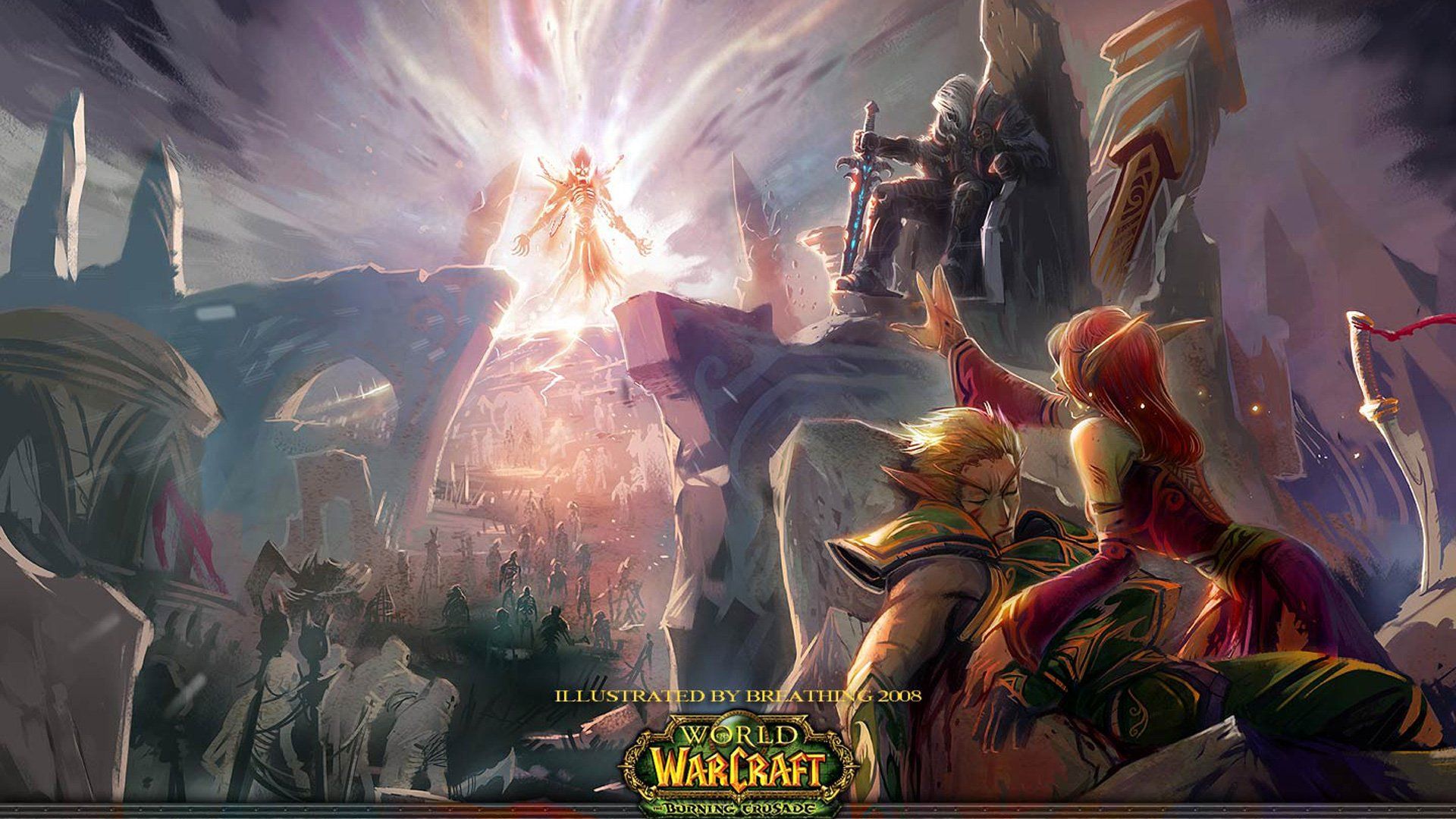 World of Warcraft Burning Crusade, 1920x1080 1080p, Laptop