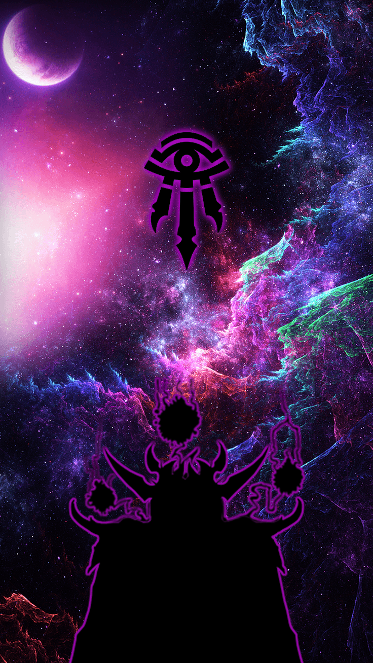 Simbolo Void World of Warcraft, 736x1308 Verticale, Telefono