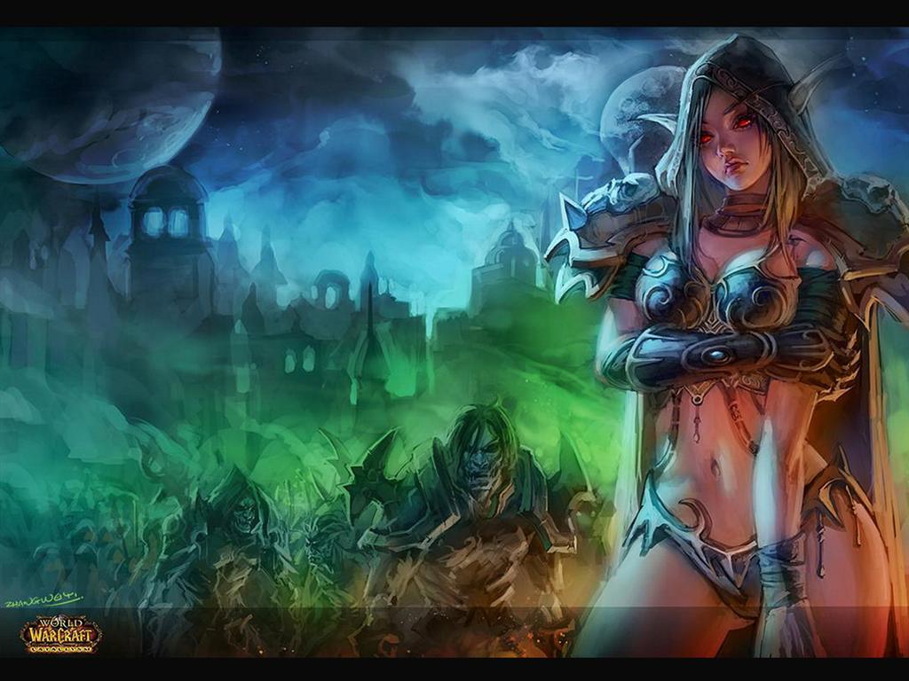 Sylvanas World of Warcraft, 1024x768 HD, Desktop