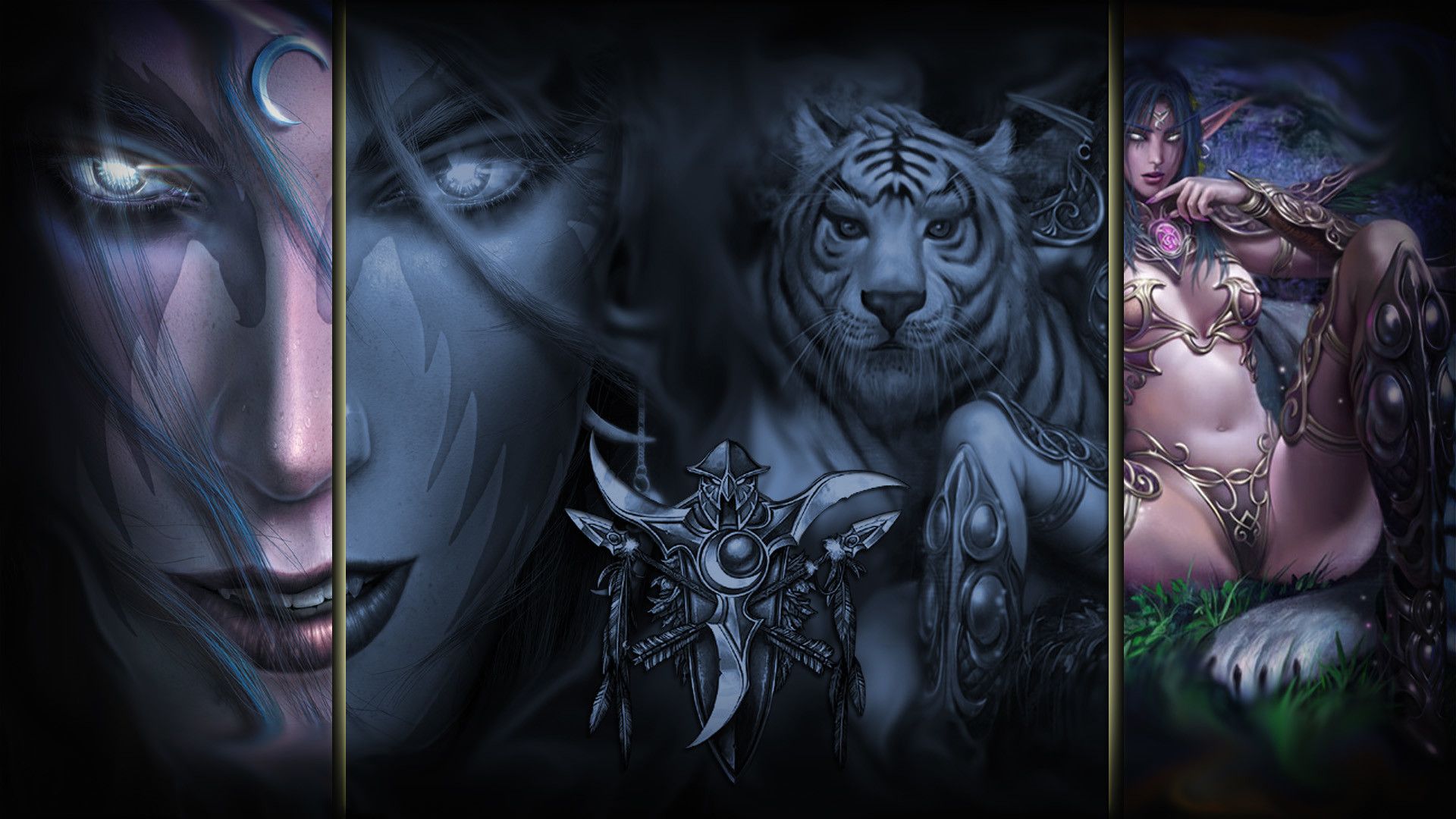 Personaggi notturni World of Warcraft, 1920x1080 Full HD, Laptop