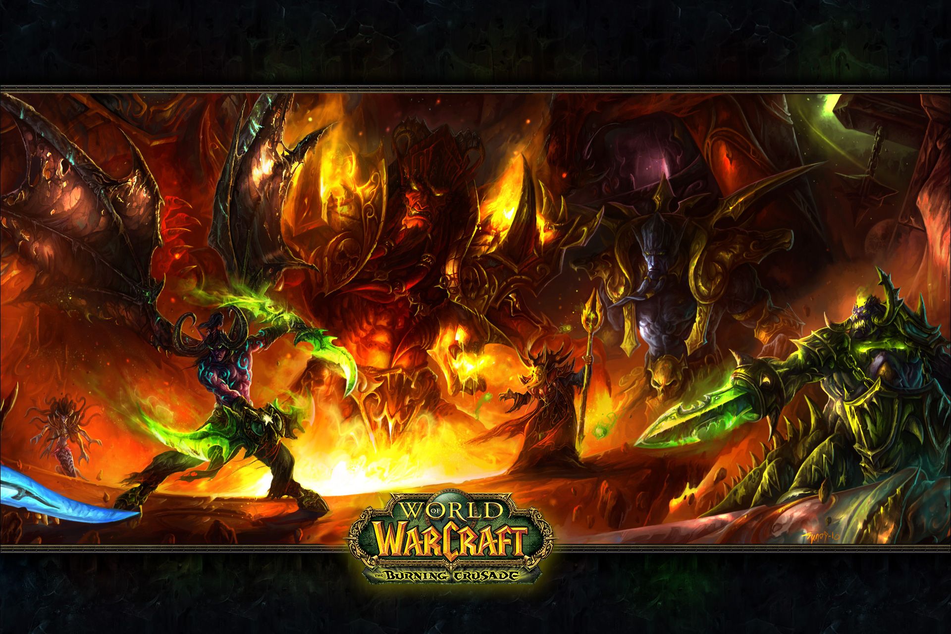 World of Warcraft battaglia demoni, 1920x1280 WUXGA, Laptop