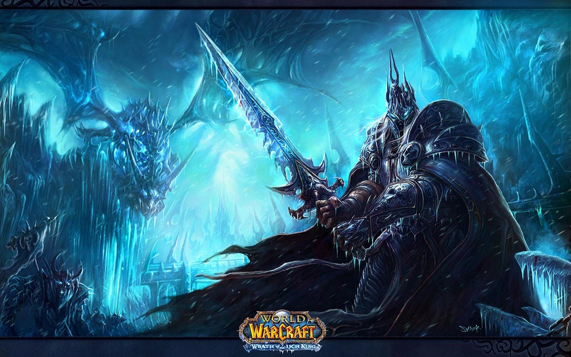 Lich King World of Warcraft, 1920x1200 Full HD+, iMac