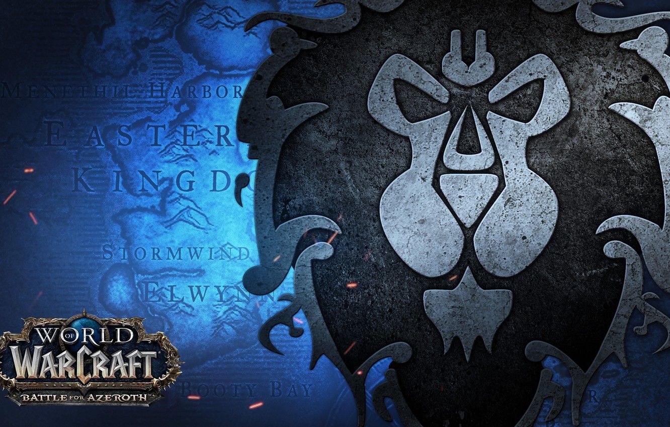 World of Warcraft simbolo Alleanza, 1332x850 HD, Desktop