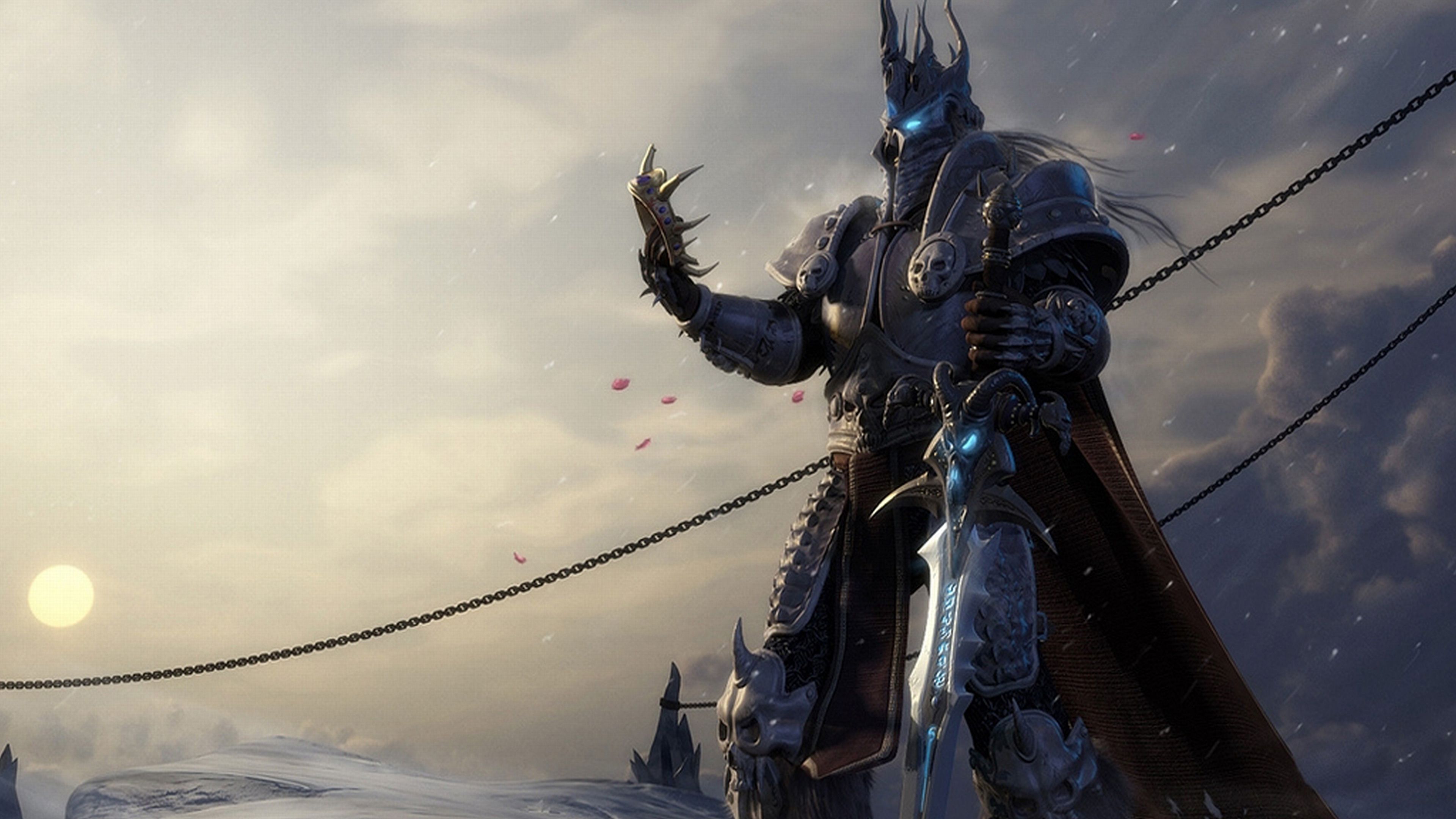 Lich King, World of Warcraft, 3840x2160 4K Ultra HD, Monitor 4K