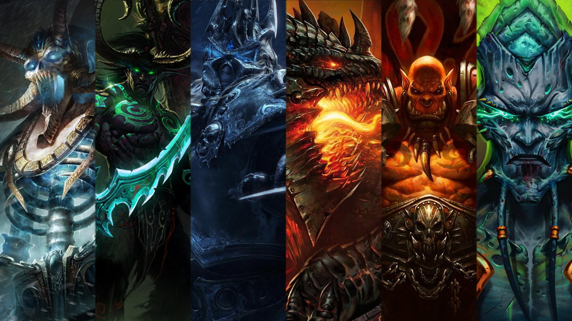 Personaggio con maschera teschio, World of Warcraft, 1920x1200 Full HD+, Laptop