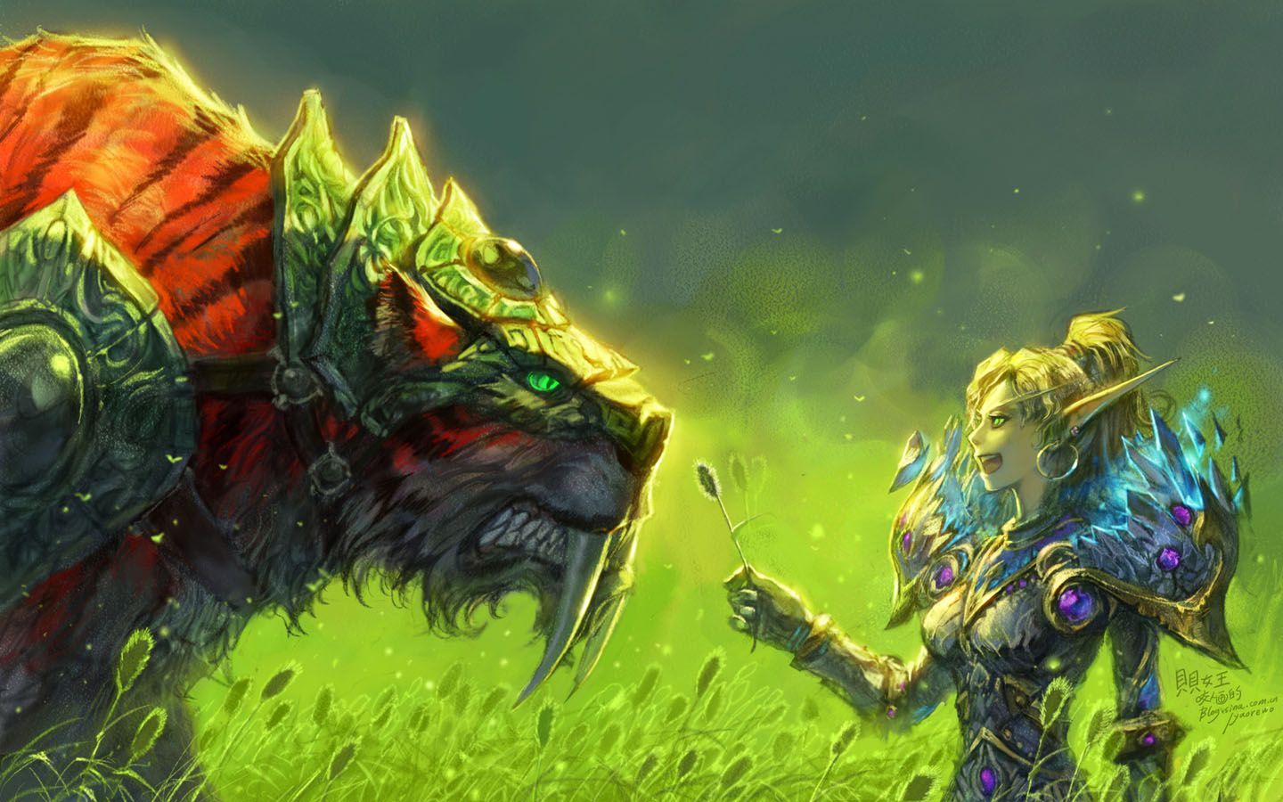 Paladino World of Warcraft con spada, 1920x1440 Full HD+ WUXGA, PC