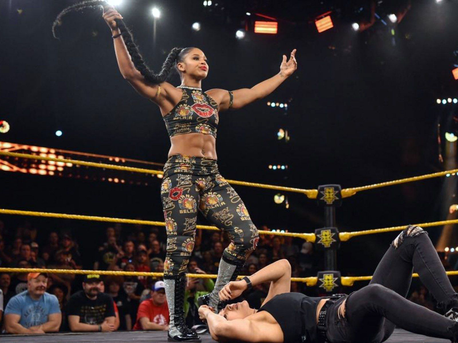 Lottatori WWE ritratto scuro, 1920x1200 WUXGA, Laptop