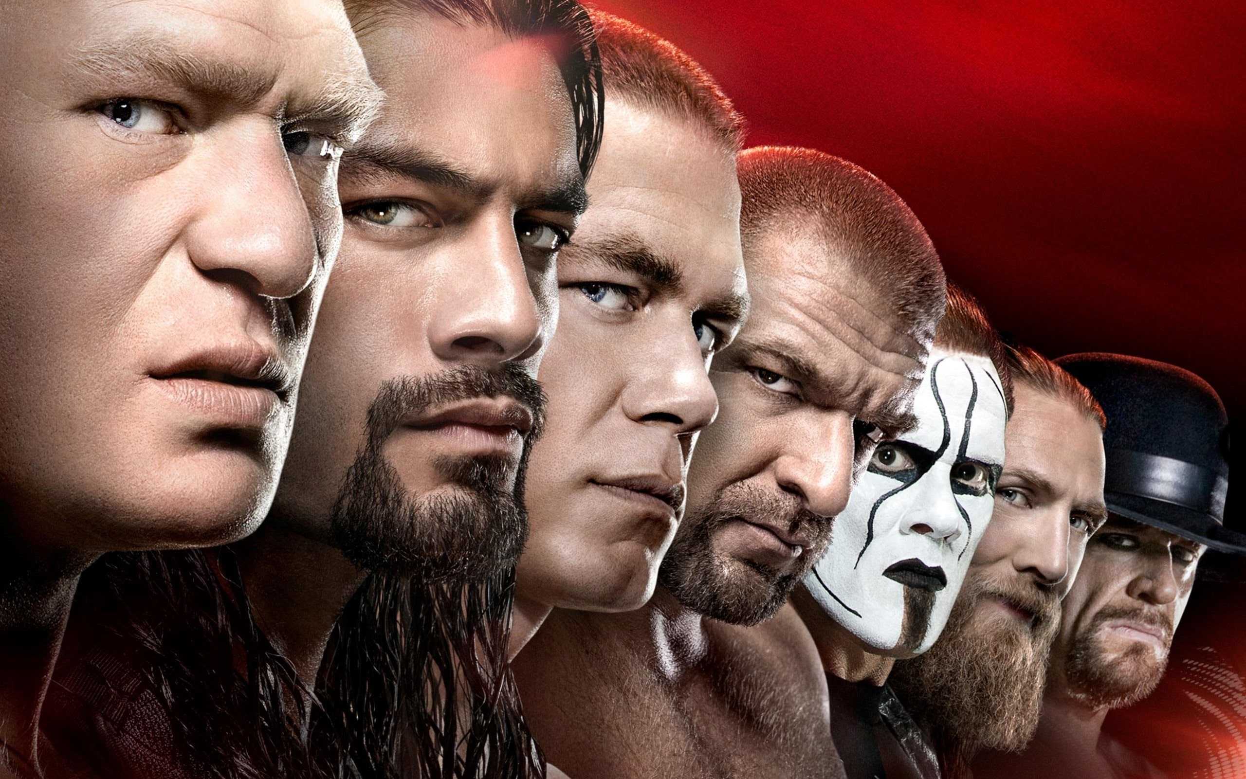 Lottatori WWE gruppo volti, 2560x1601 2K+, Laptop