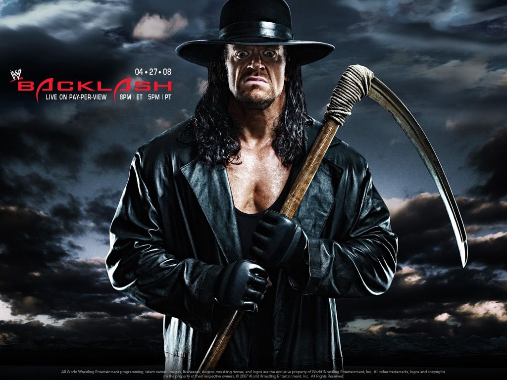 Undertaker WWE Backlash falce, 1024x768 HD, Desktop