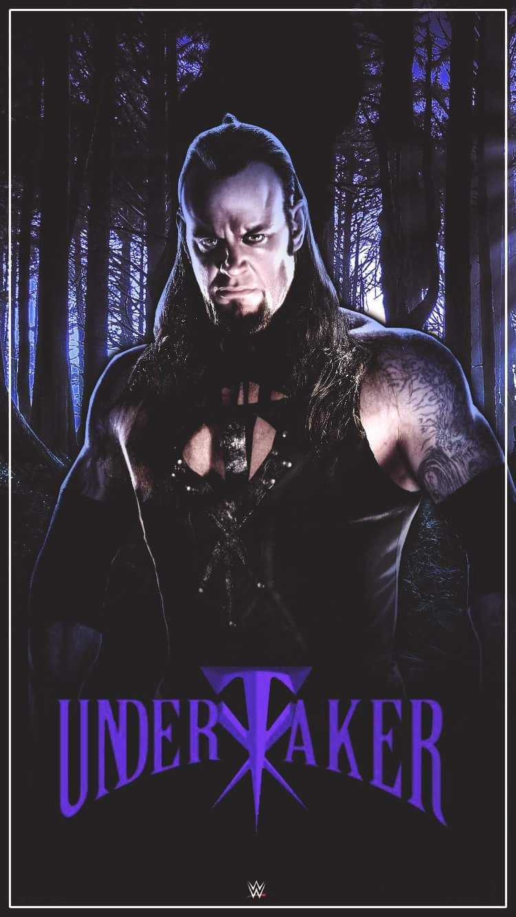 Undertaker WWE lottatore foresta, 750x1334 Full HD Verticale, iPhone