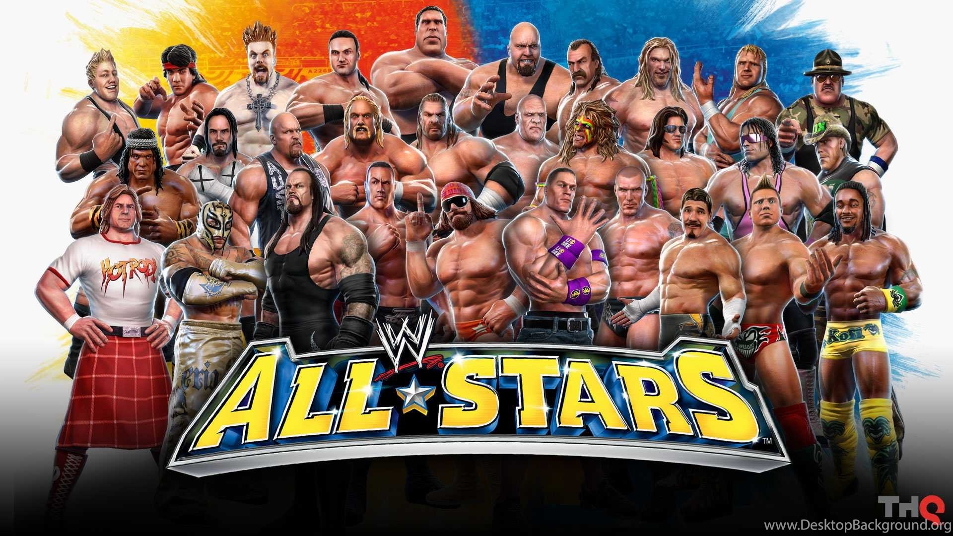 WWE All Stars lottatori, 1920x1080 Full HD 1080p, PC Desktop