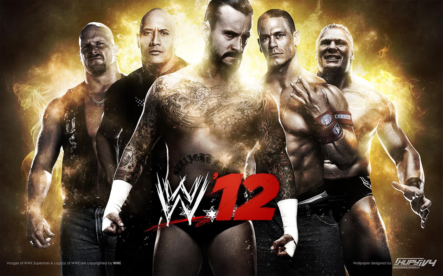 Lottatori WWE 12 videogioco, 1440x900 HD, Desktop