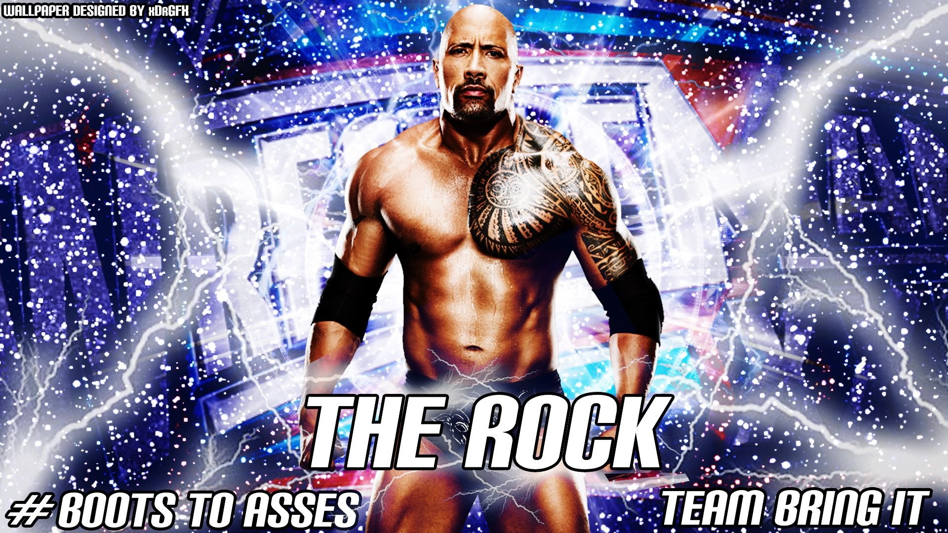 The Rock wrestler WWE, 1920x1080 Full HD 1080p, Desktop