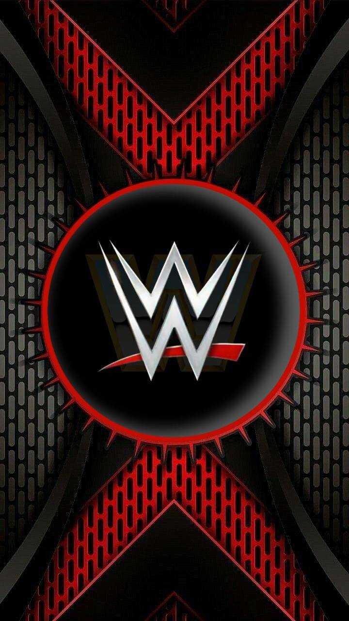 Logo WWE rosso nero, 720x1280 Full HD Verticale, iPhone