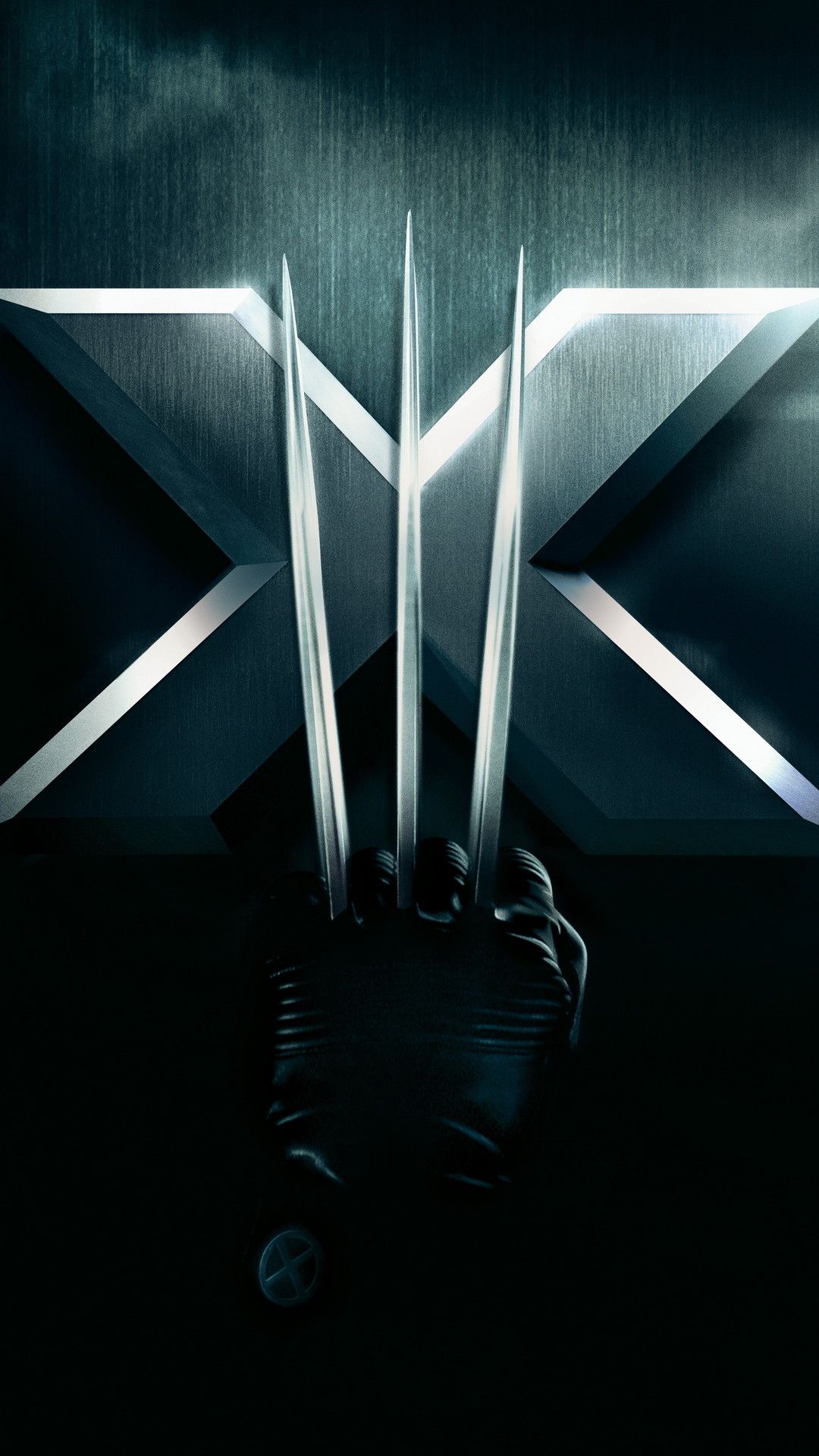 Logo X-Men artigli Wolverine, 1080x1920 Verticale, iPhone Air
