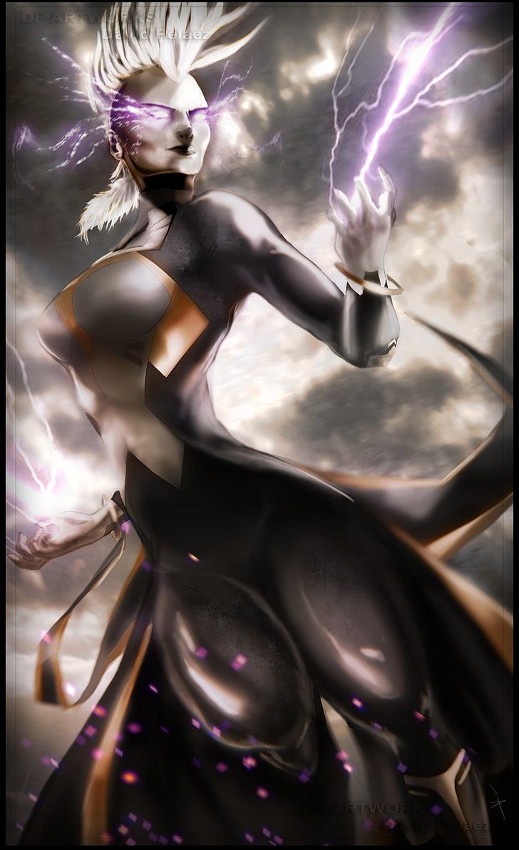 Storm X-Men fulmini, 728x1191 Full HD Verticale, iPhone