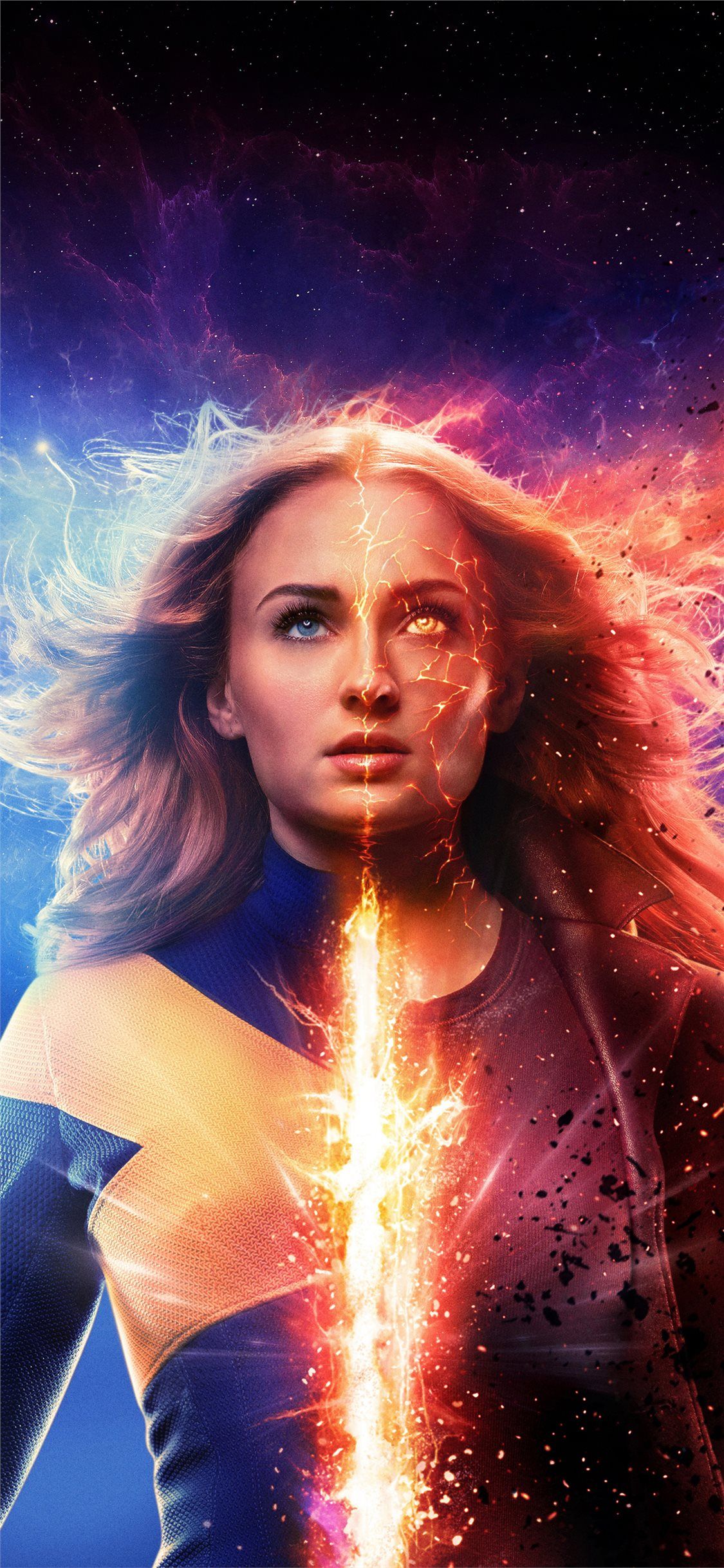 Dark Phoenix X-Men personaggio, 1125x2436 Full HD Verticale, iPhone Pro