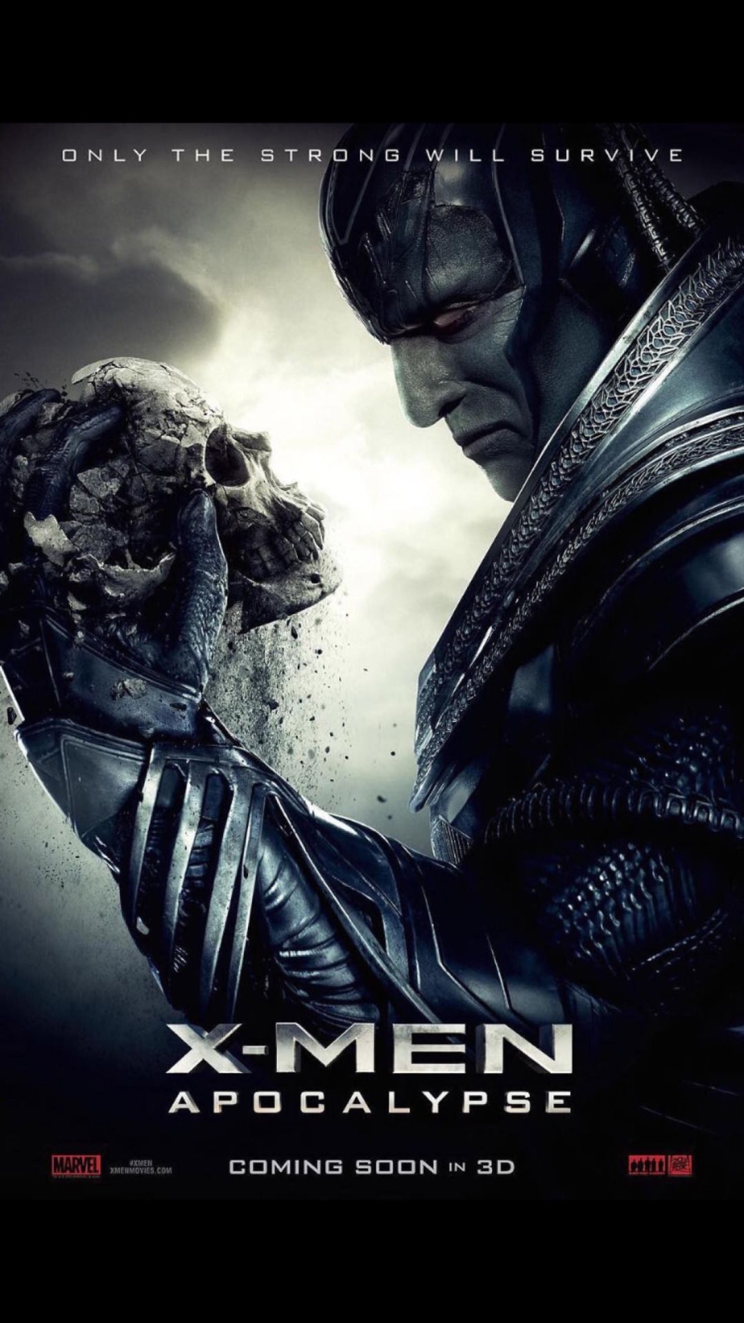 X-Men Apocalypse poster film, 1080x1920 Full HD Verticale, iPhone Air