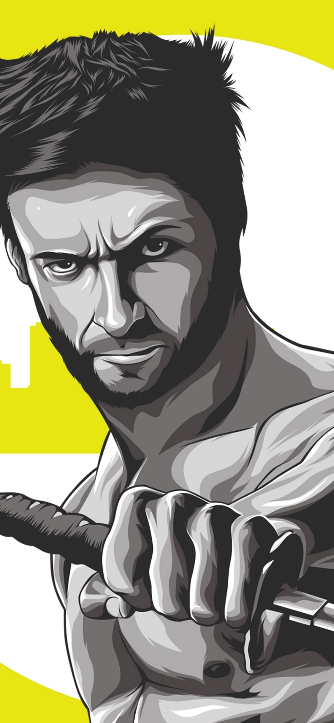 Wolverine artwork X-Men, 1125x2436 Full HD Verticale, iPhone Pro