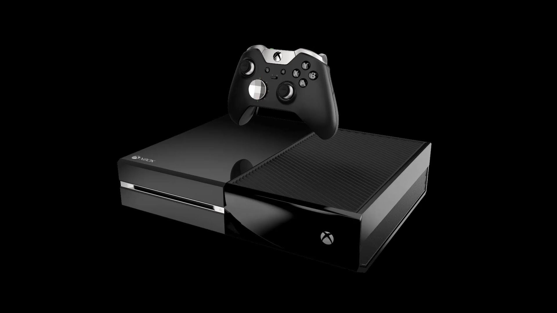 Console Xbox One nera con controller, 1920x1080 Full HD 1080p, PC