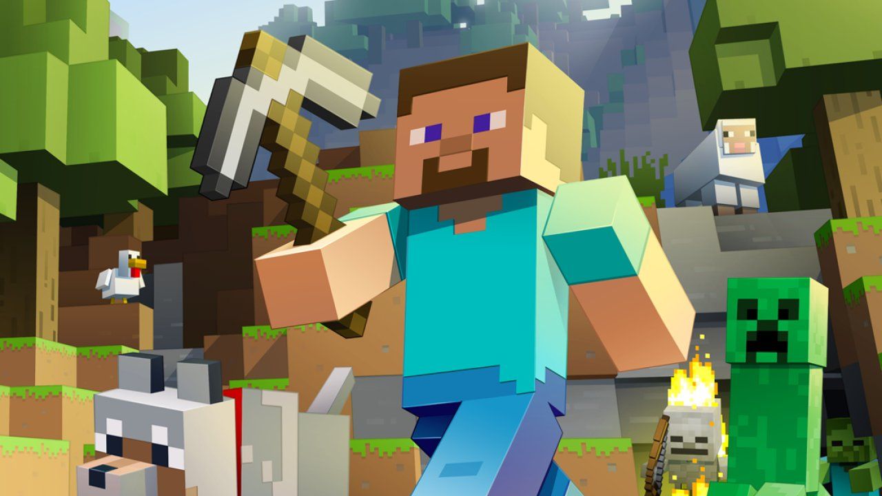 Minecraft Steve personaggi verde, Mojang, 1280x720 720p, Laptop