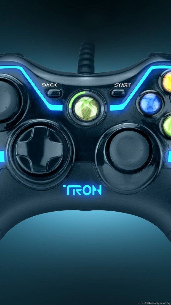 Controller Xbox nero primo piano, 1920x1080 Full HD, Desktop