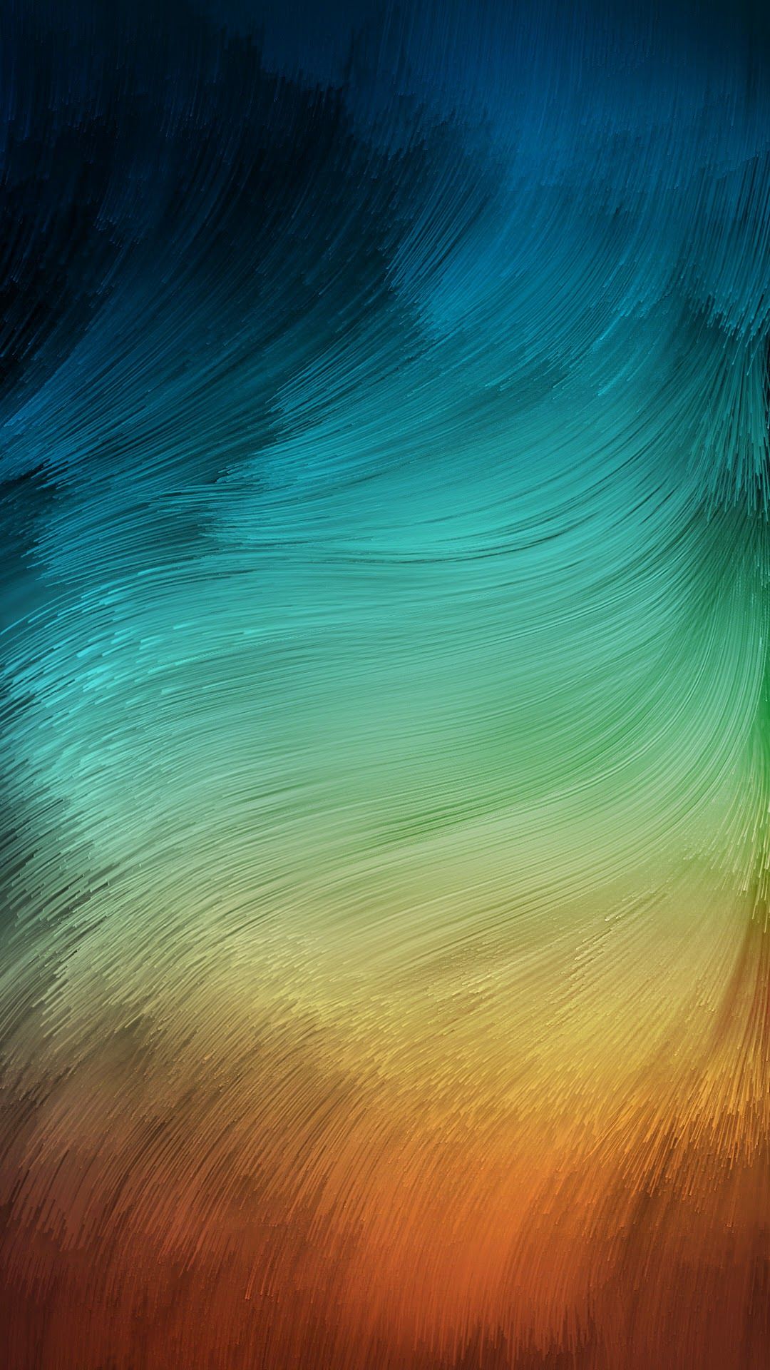 Onde astratte multicolori sfumate, 1080x1920 Verticale, POCO