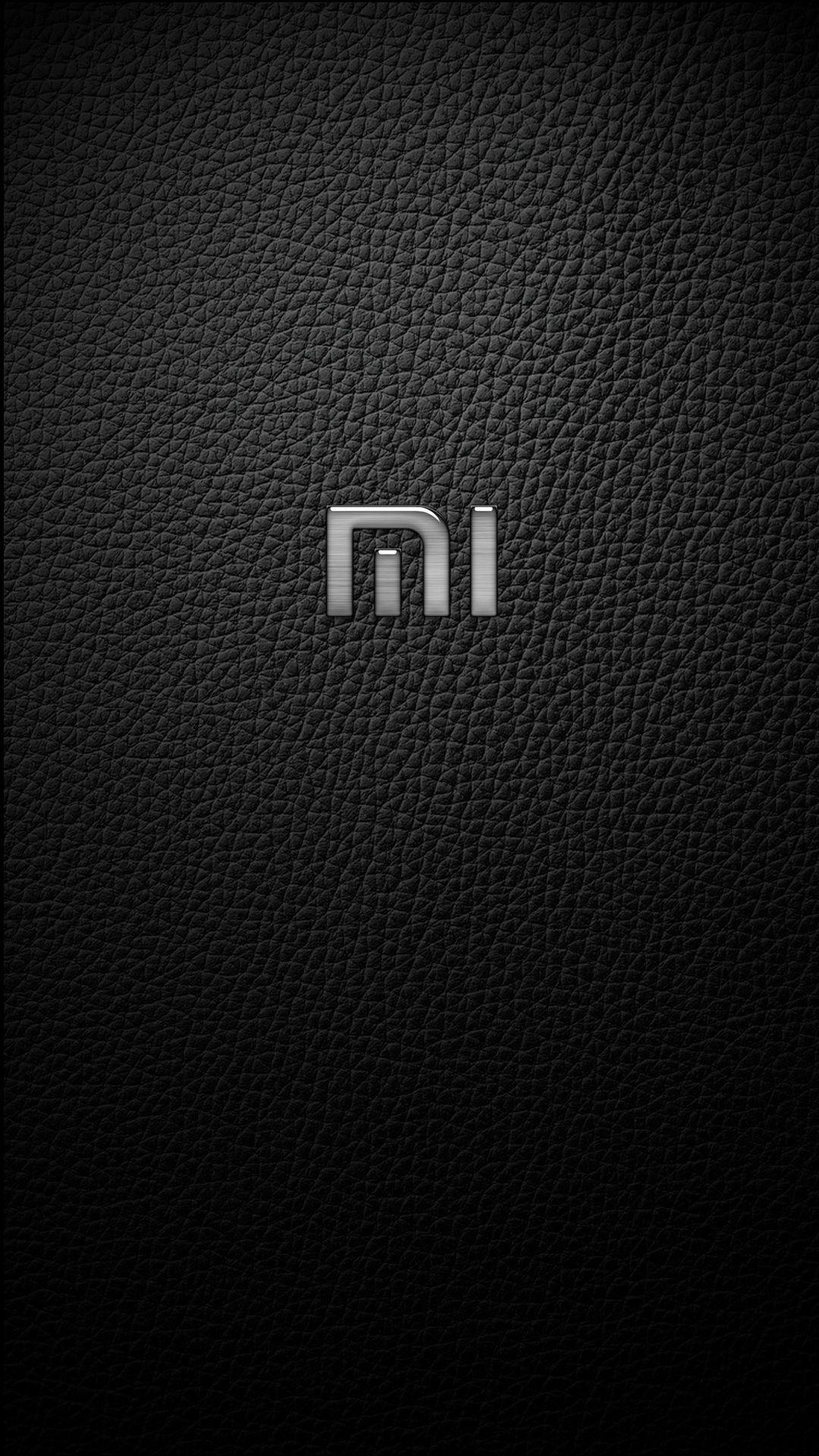 Logo Xiaomi su pelle nera, 1080x1920 Verticale, POCO