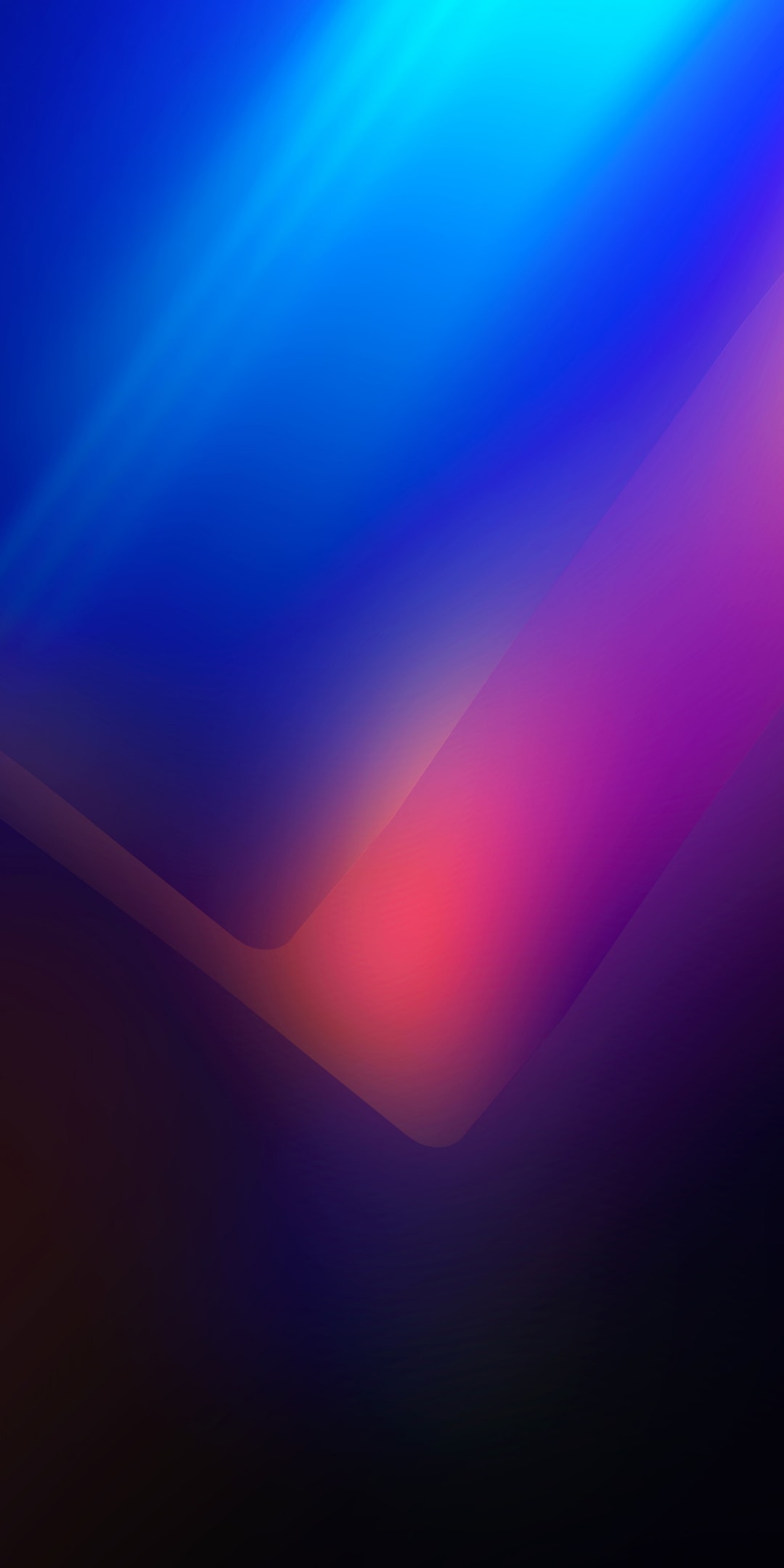 Sfumatura astratta blu viola, 1080x2160 Full HD Verticale, POCO