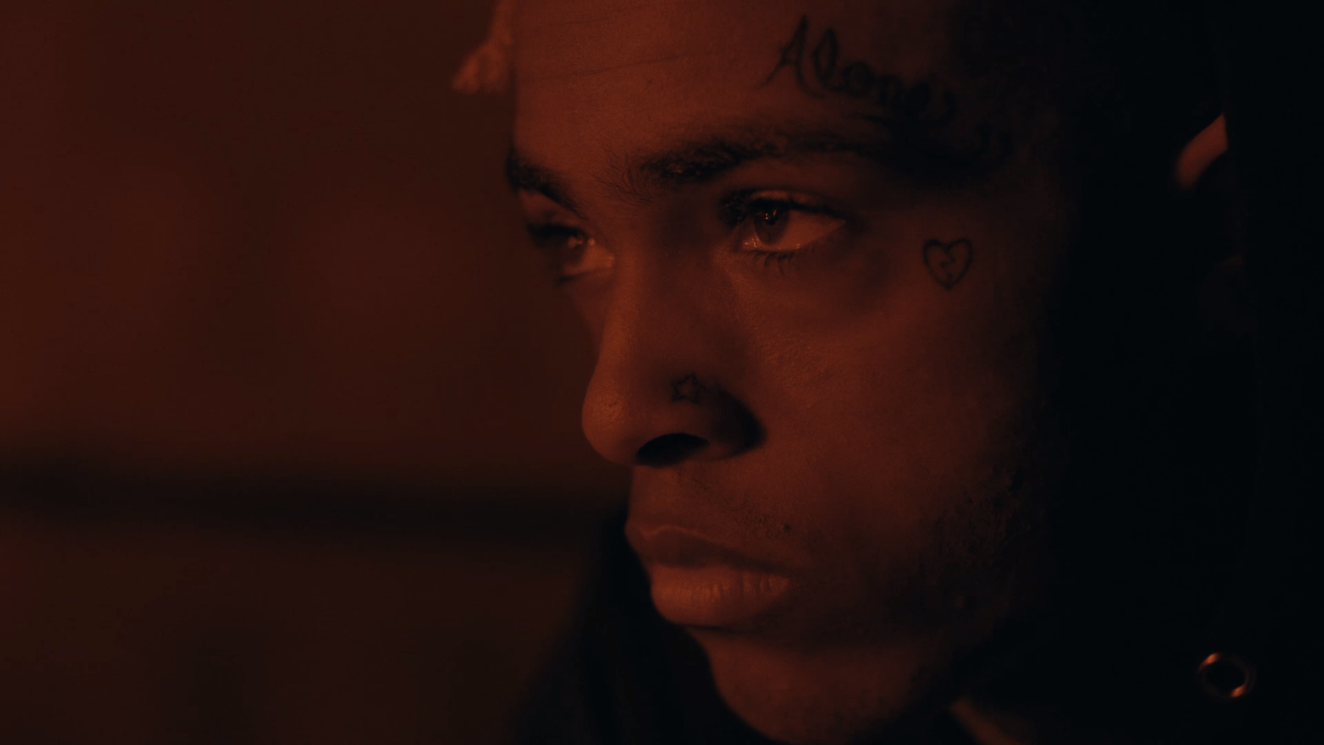 Logo Revenge XXXTentacion rosso, 1920x1080 Full HD 1080p, PC Desktop
