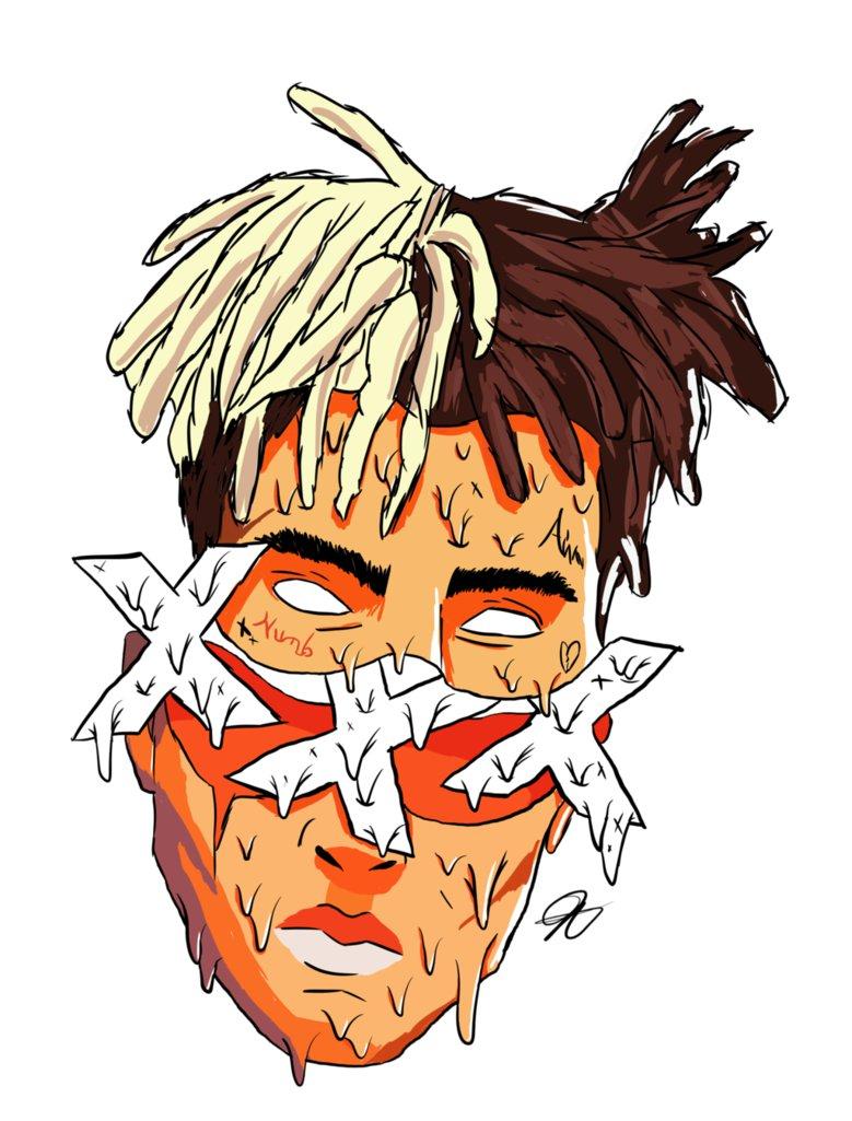 XXXTentacion ritratto minimalista, 1920x1080 1080p, Desktop