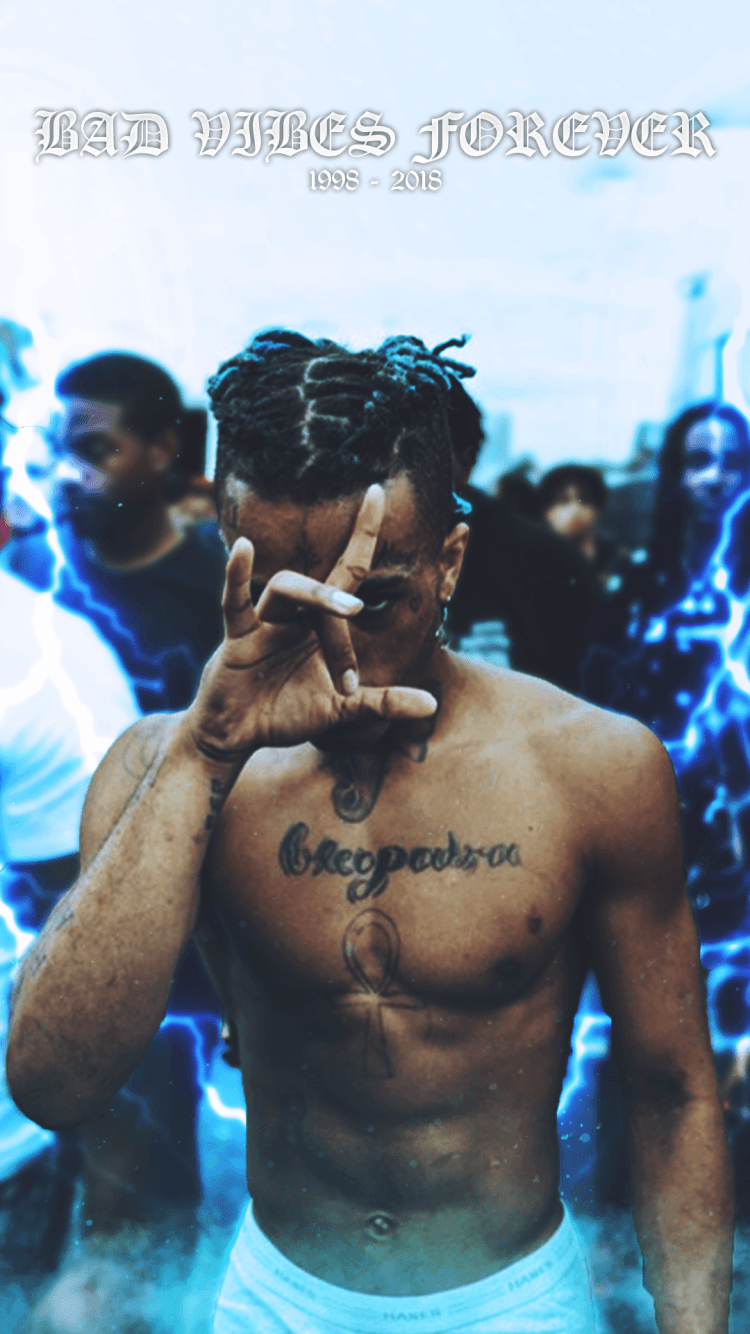 XXXTentacion capelli blu concerto, 1280x720 720p, Laptop