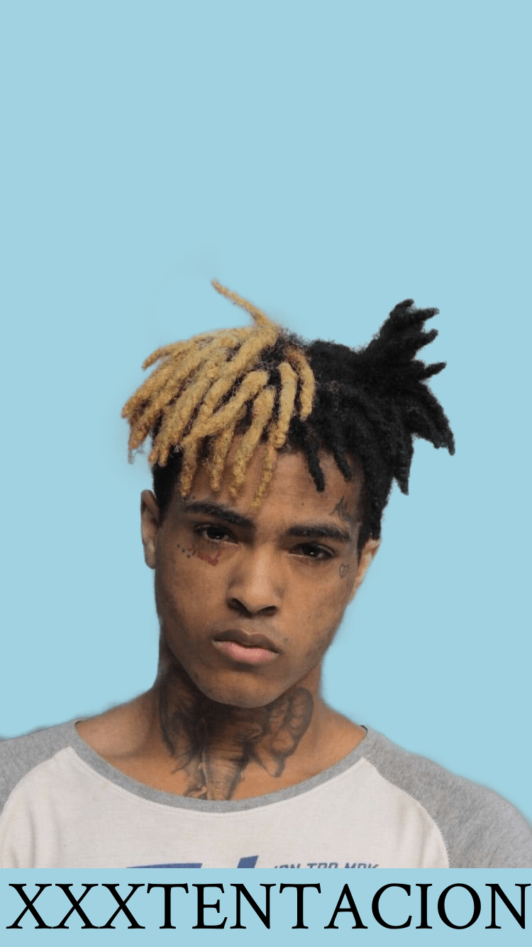 XXXTentacion arte teschio metà volto, 1440x2560 Verticale, Samsung Galaxy
