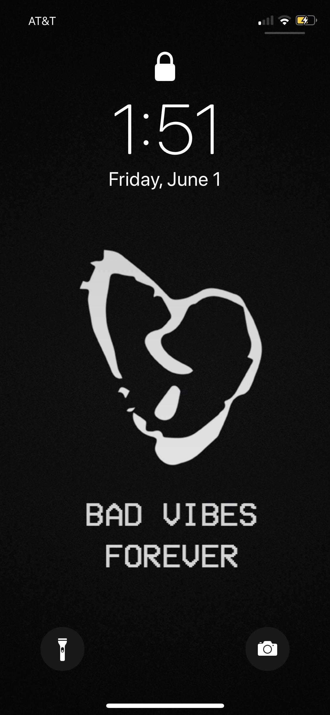 Logo Bad Vibes Forever XXXTentacion, 1125x2436 Verticale, Mobile