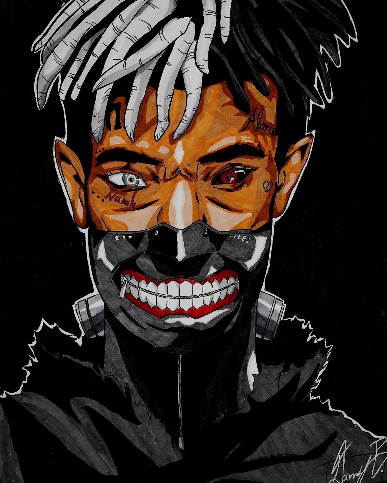 XXXTentacion concerto dal vivo, 1242x2208 Verticale, Mobile