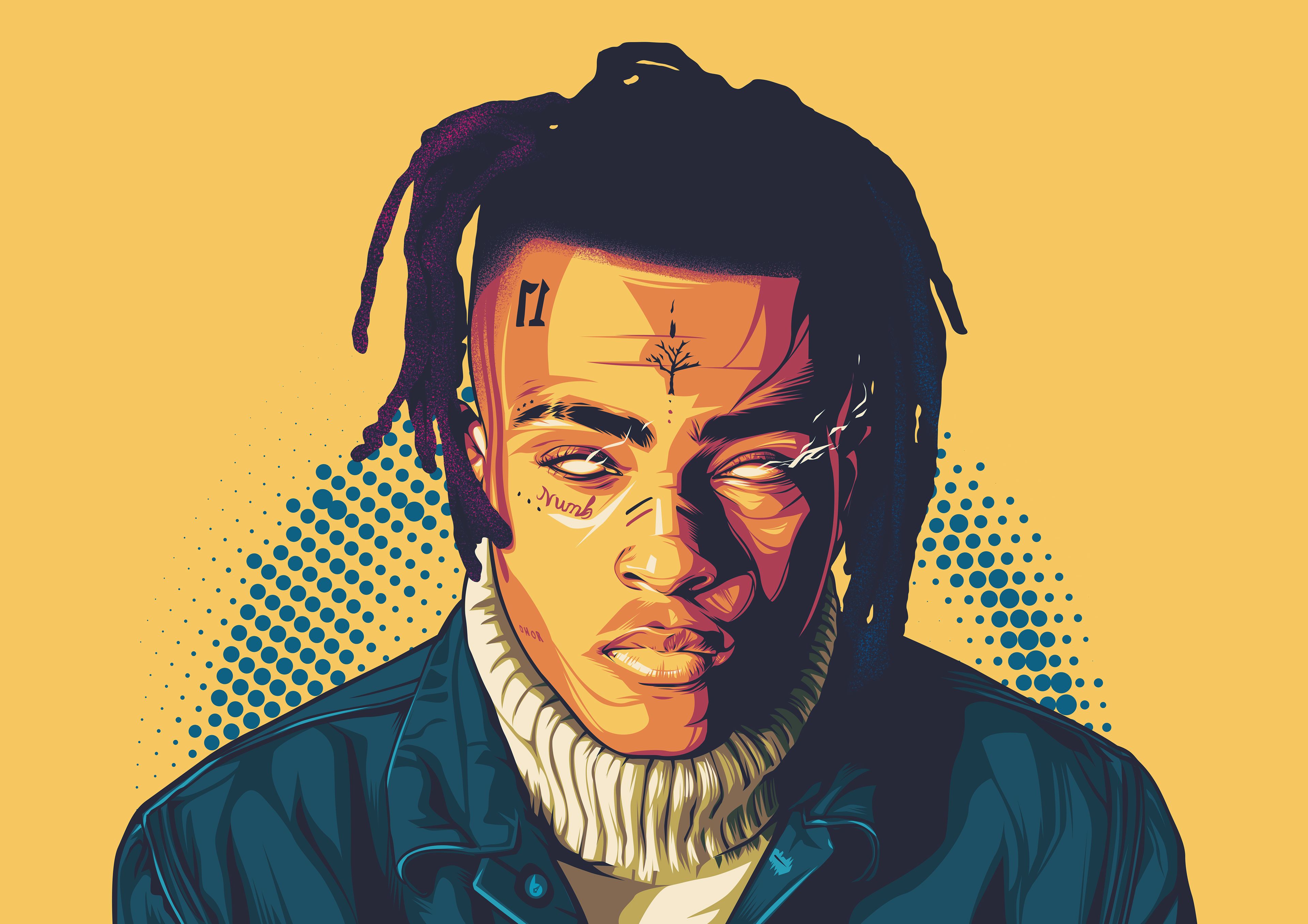 XXXTentacion angelo cuffie, 1620x2880 Full HD Verticale, Realme